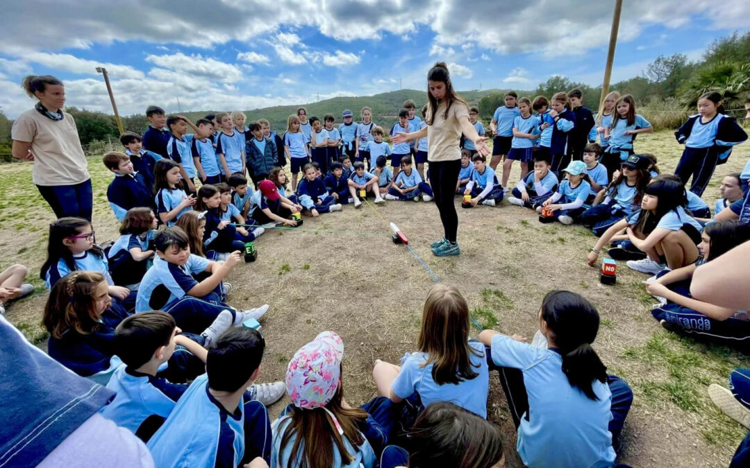 Activitats per treballar els 5 sentits a educació infantil en un entorn natural